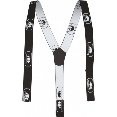 Bretelles Velcro Noir et blanc SIP Protection