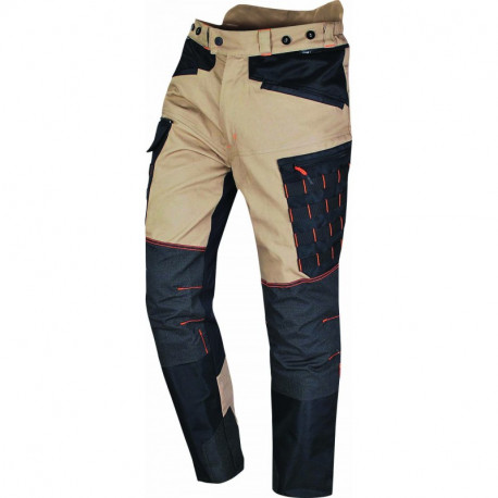 Pantalon SOLIDUR beige et noir Handy