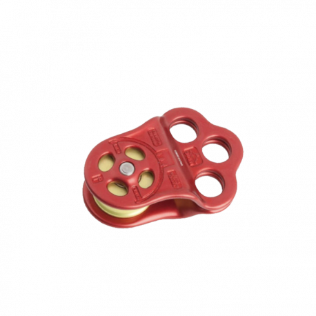 Triple Attachment Pulley Red