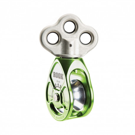 Notch Rook Triple Attachment Swivel Pulley