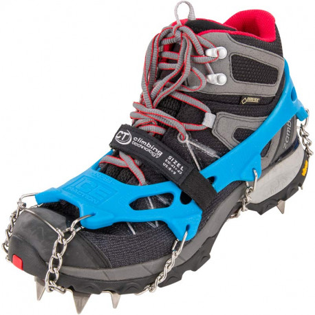 ICE TRACTION PLUS Crampons effective on ice or snow. - BLACK