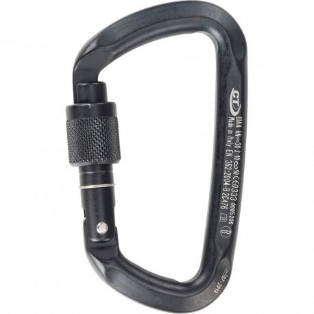 D-SHAPE SG kN 30-10-10 Gate clearance 19mm - CLIMBING