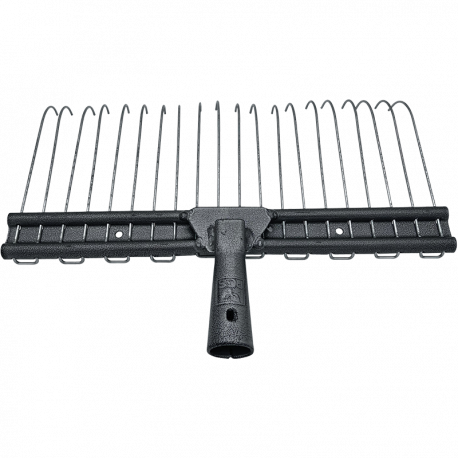 Balais DELIA 20 dents (36 cm, livré sans manche)