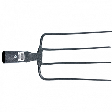 Fourche à fumier 4 dents (livrée sans manche)