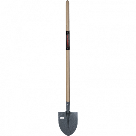 Pelle ronde (27 cm) équipée d'un manche en frêne de 1.10 m