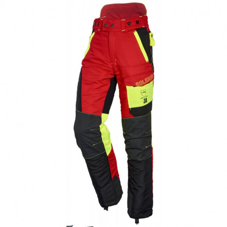 Pantalon SOLIDUR rouge et jaune Comfy Classe III Pantalon SOLIDUR rouge et jaune Comfy Classe III